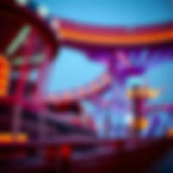 Futuristic Rides in Dubai Amusement Parks A glimpse of futuristic rides and attractions at a Dubai amusement park