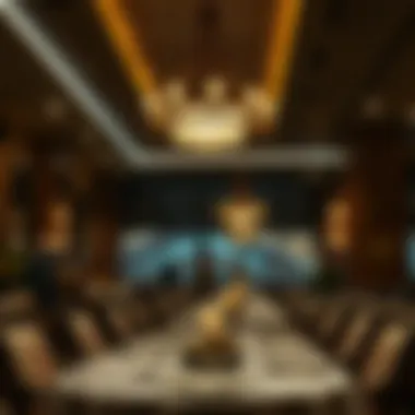 Cultural Atmosphere in Sharjah's Dining Scene Ambiance of an Emirati Restaurant