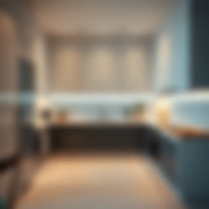 Sleek Kitchen Design of Azco Holiday Home Modern kitchen setup in an Azco holiday home