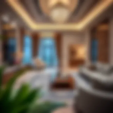 Elegant Living Room in Azco Holiday Home Luxurious living room interior of an Azco holiday home