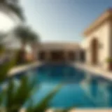 Stunning view of Azco holiday home with a private pool