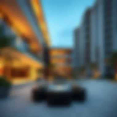 Architectural Brilliance of Barcelo Residence Stunning exterior view of Barcelo Residence showcasing modern architecture