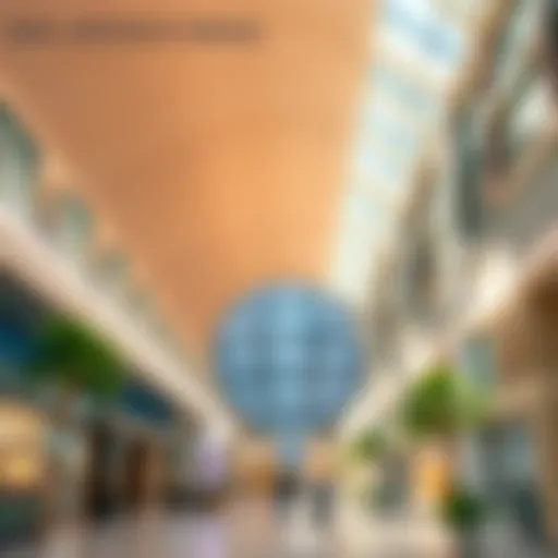 Stunning architectural design of Bay Avenue Mall