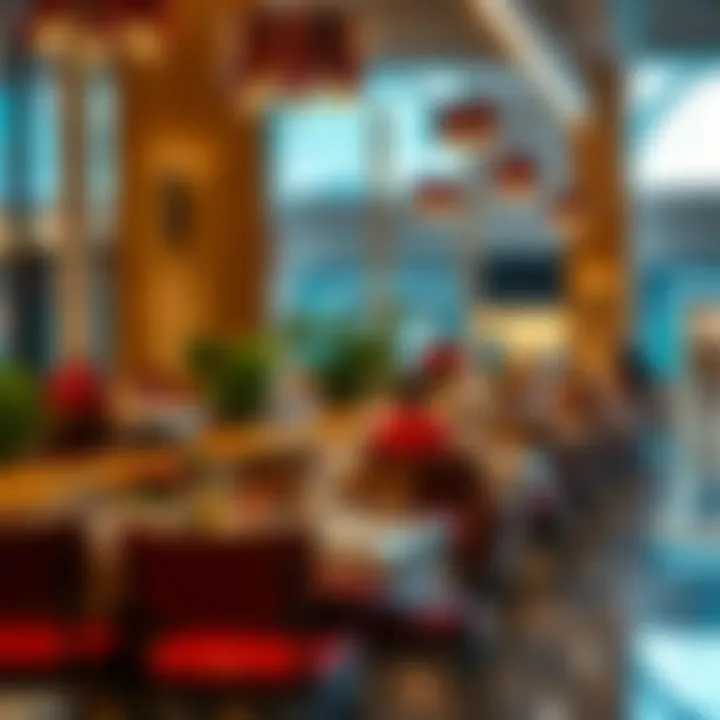 Dining Experience at Bay Avenue Mall A delightful dining space at Bay Avenue Mall offering a variety of cuisines