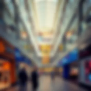 Shopping Area at Bay Avenue Mall A vibrant shopping area within Bay Avenue Mall filled with diverse retail options