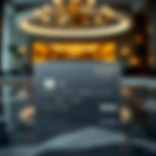 Elegant design of the Fazaa Platinum Card showcasing luxury