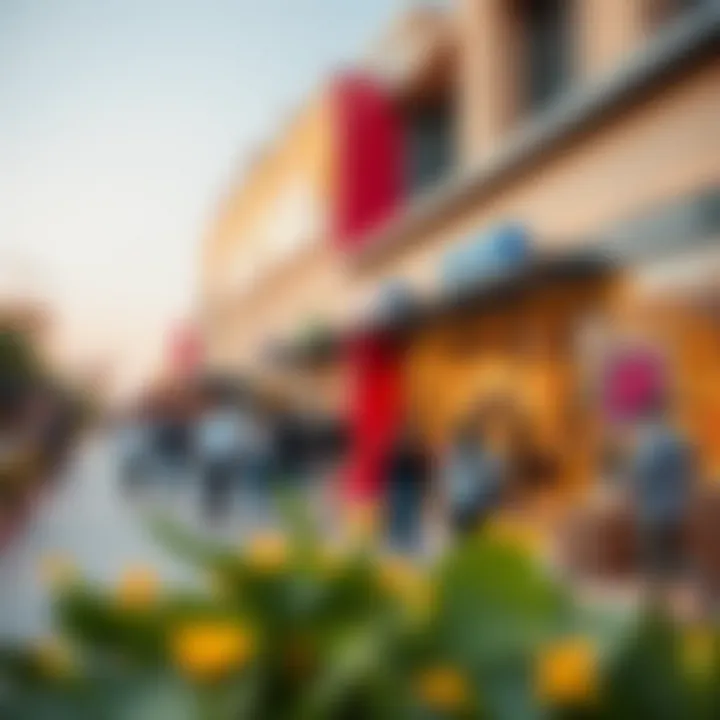 Unique Retail Experiences at Box Park Dubai Shoppers enjoying unique retail experiences at Box Park Dubai