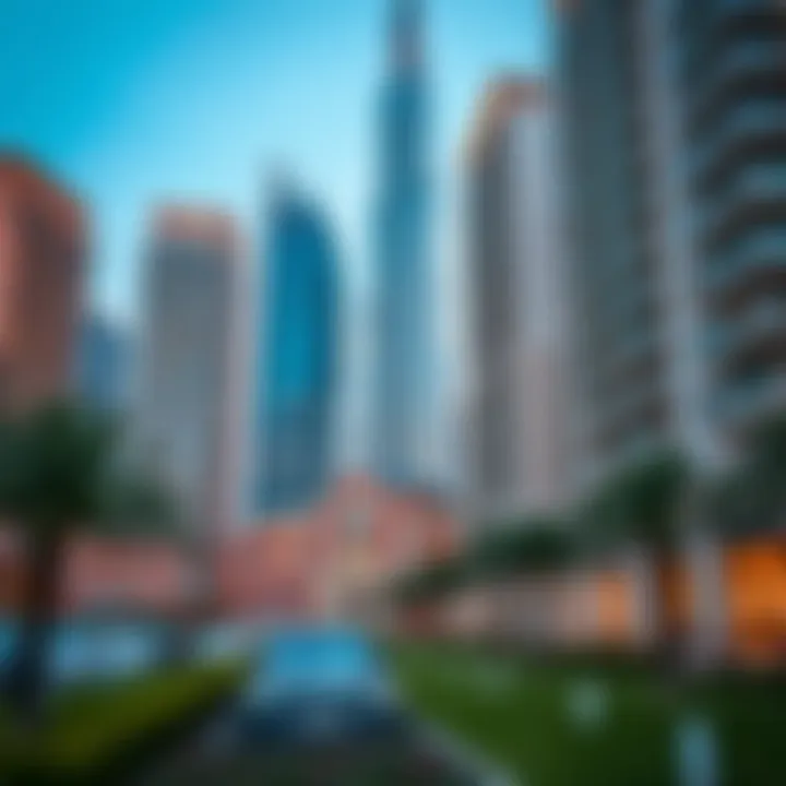 Investment potential visual representation related to Burj Dana Al Khan