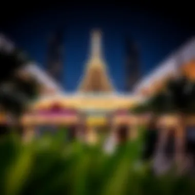 Evening Atmosphere and Social Interactions at السيتي ووك Evening atmosphere at السيتي ووك filled with visitors