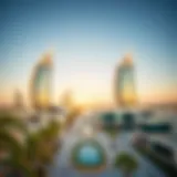 Modern Architectural Marvels at السيتي ووك A panoramic view of السيتي ووك showcasing its modern architecture