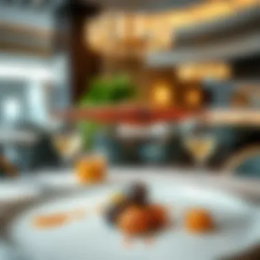 Culinary Delights at Cote d'Azur Hotel Culinary delights served at Cote d'Azur Hotel Dubai's gourmet restaurant