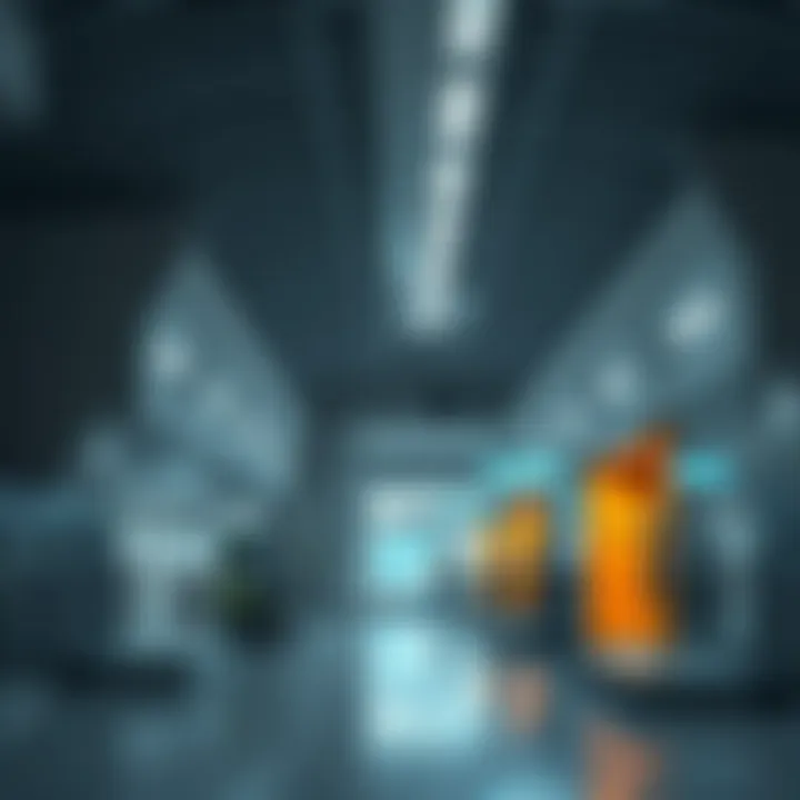 Accessibility Innovations at Deira City Centre Metro Station Interior view highlighting accessibility features of the metro station