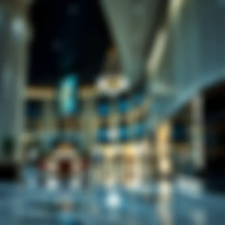 Luxury Retail Experience in Deira An elegant interior of a luxury retail store in Deira