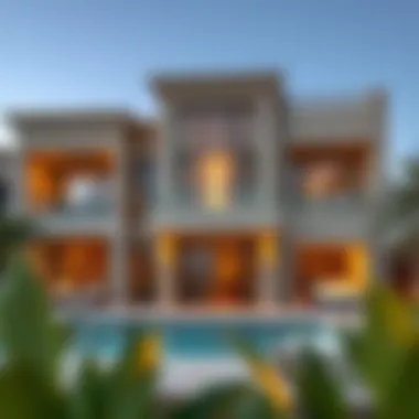 Stunning Luxury Home in Dubai Luxurious holiday home exterior in Dubai
