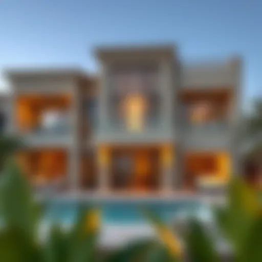 Stunning Luxury Home in Dubai Luxurious holiday home exterior in Dubai