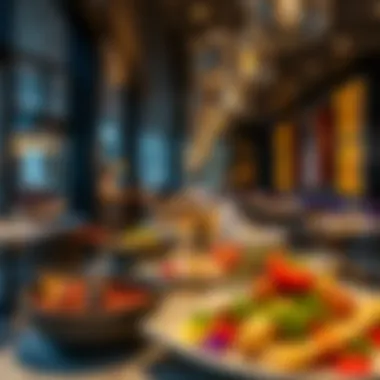 Culinary Diversity: A Taste of JBR Exquisite dishes representing diverse cuisines in JBR