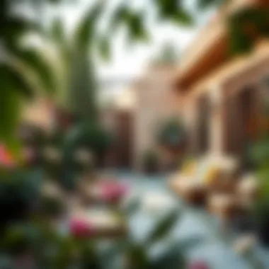 Serene Garden Spaces A serene garden representing domestic tranquility