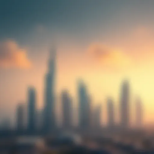 Breathtaking skyline of Dubai showcasing modern architecture
