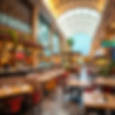 Diverse Dining Options at Dubai Marina Mall Diverse dining options available at Dubai Marina Mall