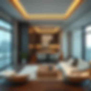 Modern Apartment Interior Luxurious apartment interior showcasing modern design