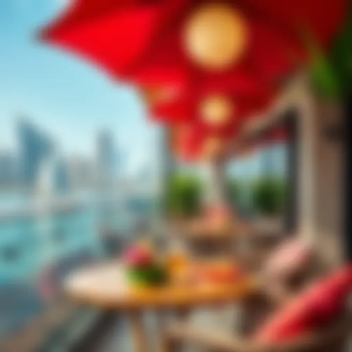 Lifestyle Benefits of Living in Dubai Vibrant lifestyle scene depicting leisure and culture in Dubai