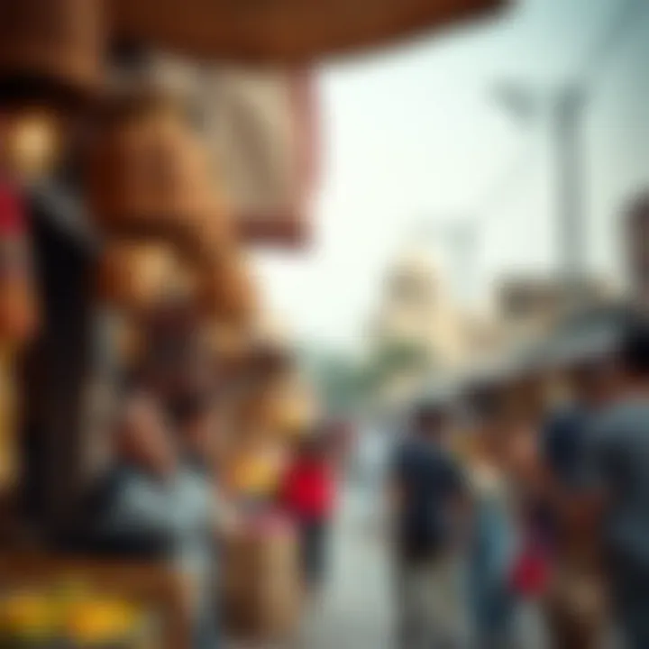 Traditional cultural experiences in Dubai, highlighting local art