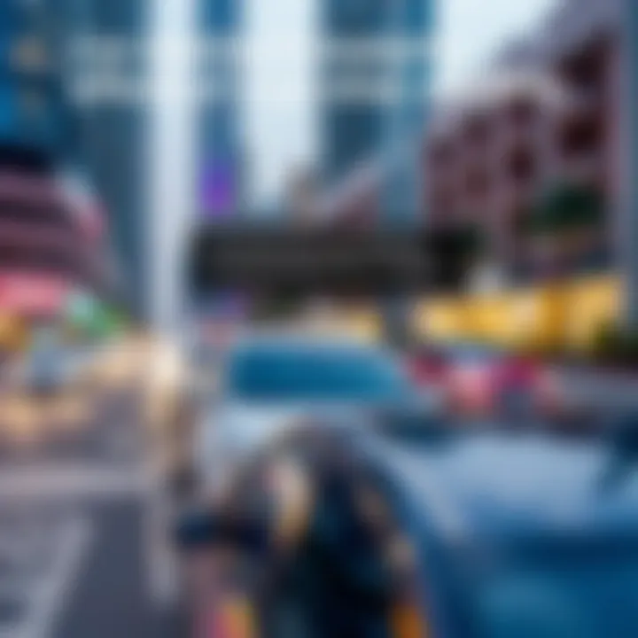 Infographic showing the impact of car-sharing on urban mobility