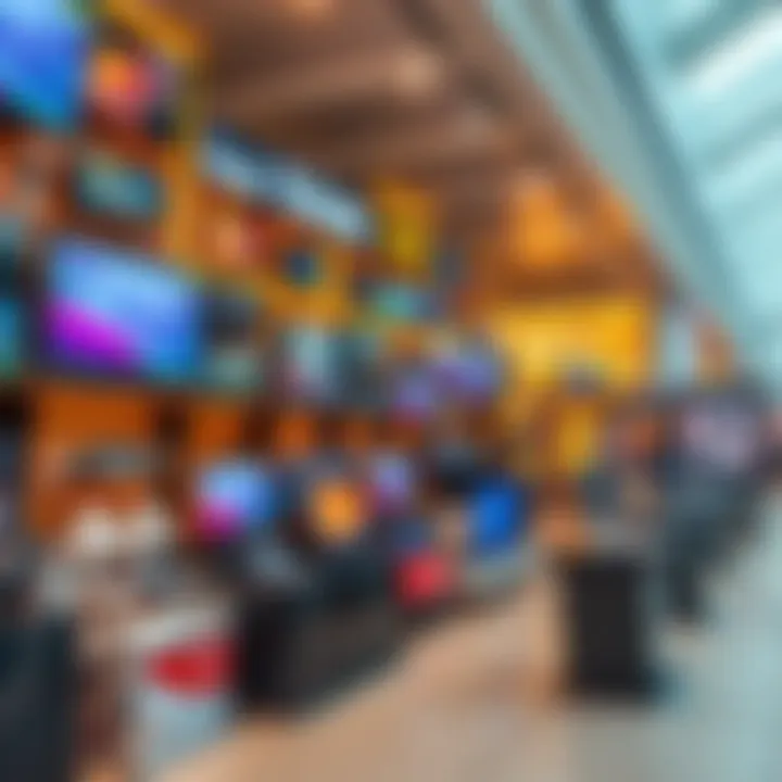 Diverse range of consumer electronics attracting shoppers