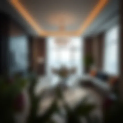 Luxurious living room at Residence 1000 Mankhool