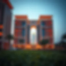 A stunning view of Emaar's architectural masterpiece in Dubai