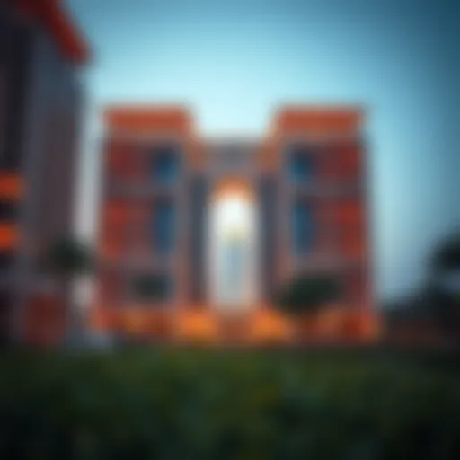 Emaar's Architectural Masterpiece A stunning view of Emaar's architectural masterpiece in Dubai