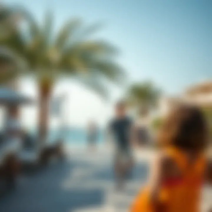 Community Life on Falcon Island Vibrant community life and leisure activities on Falcon Island