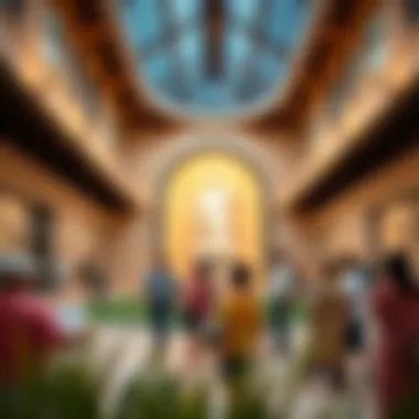 Cultural Exploration at Dubai Museum Families enjoying a cultural experience at Dubai Museum