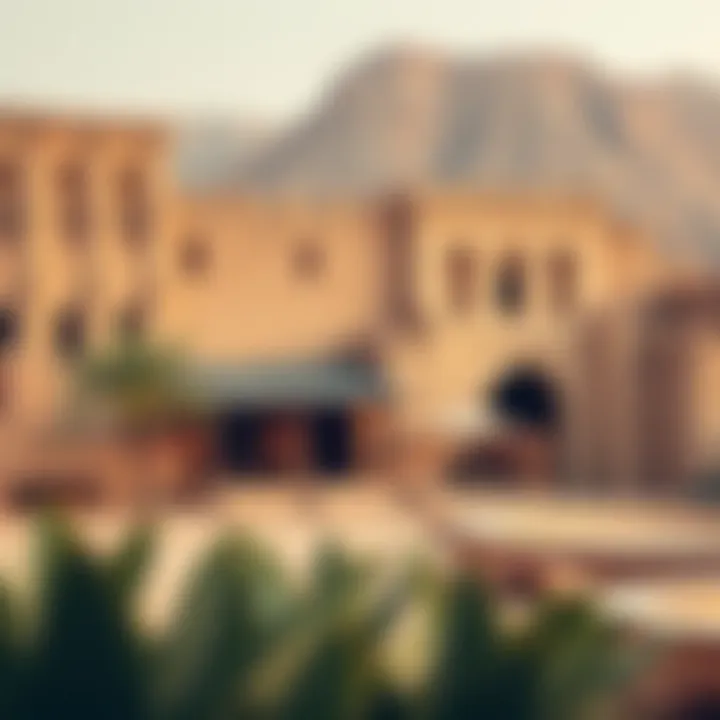 Cultural heritage site near Hatta Lakes