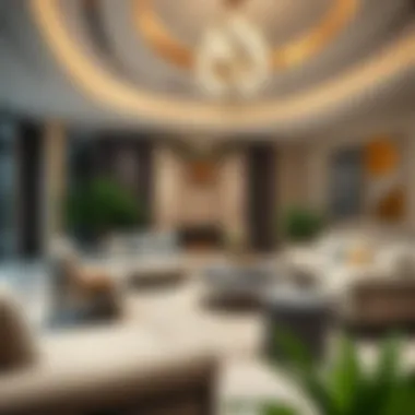 Luxury Home Furnishings Luxury home furniture display highlighting contemporary design