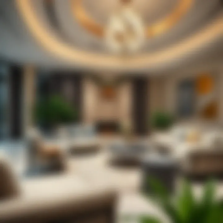 Luxury Home Furnishings Luxury home furniture display highlighting contemporary design