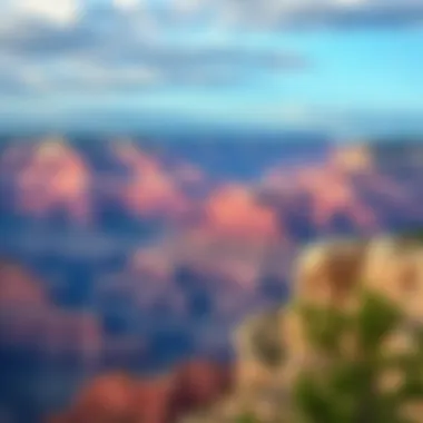 The Grand Canyon: Nature’s Masterpiece of Geological History A serene landscape of the Grand Canyon showcasing its grandeur
