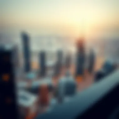 Breathtaking Cityscape from Indigo Office Panoramic cityscape view from the Indigo Office