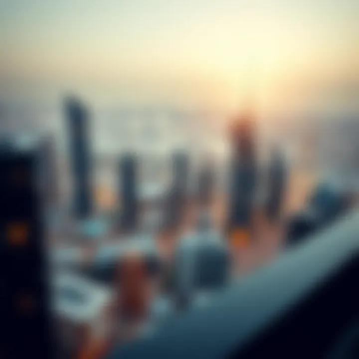 Breathtaking Cityscape from Indigo Office Panoramic cityscape view from the Indigo Office