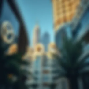 Architectural Details of International City Architectural details of the diverse buildings in International City