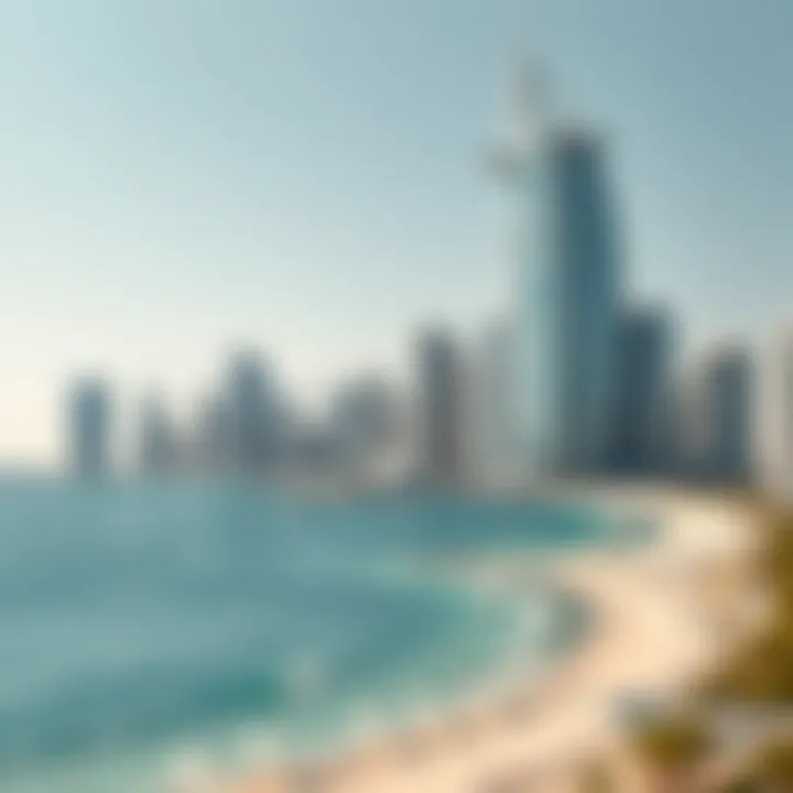 Skyline Splendor from J1 Beach Stunning skyline view from J1 Beach