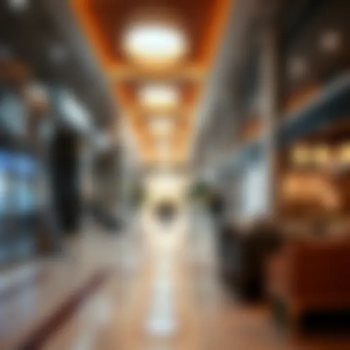 Commercial spaces in Jumeirah Village Circle illustrating the neighborhood's business potential