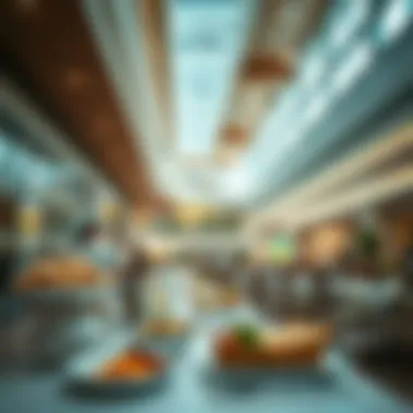 Culinary Delights at Khalidiya Mall Dining area in Khalidiya Mall featuring diverse culinary options