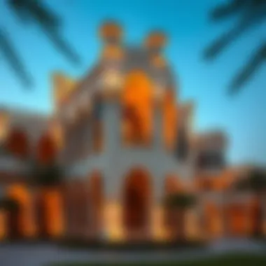 Architectural features of Marasy Al Bateen