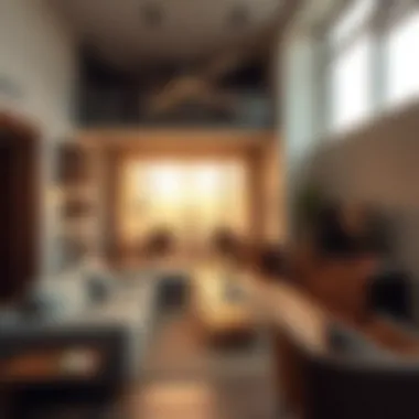 Inviting Common Area in Rental Property Cozy shared living area with comfortable furniture