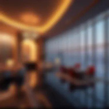 Luxurious amenities within Moosa Tower