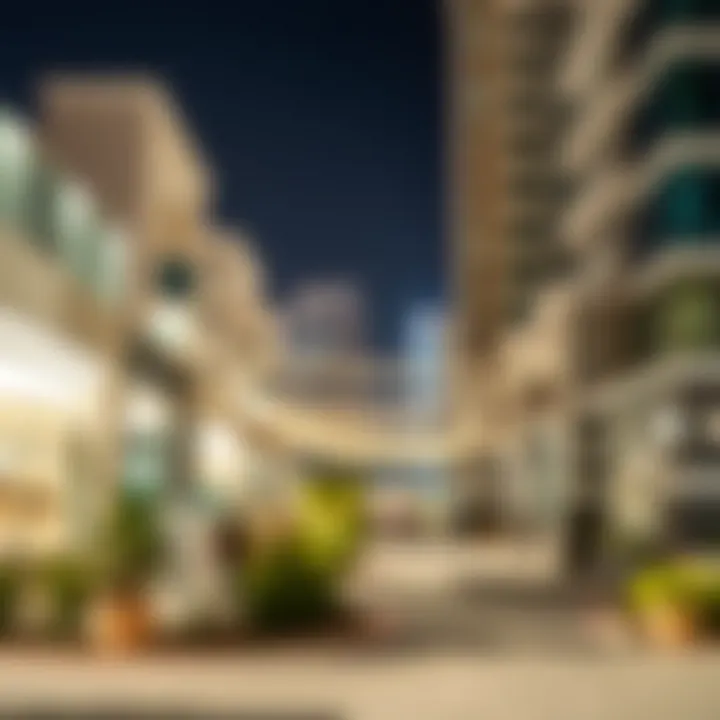 Vibrant community spaces in Dubai's luxury neighborhoods