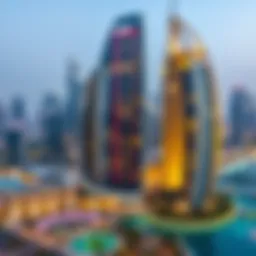 Stunning skyline of Dubai showcasing modern architecture