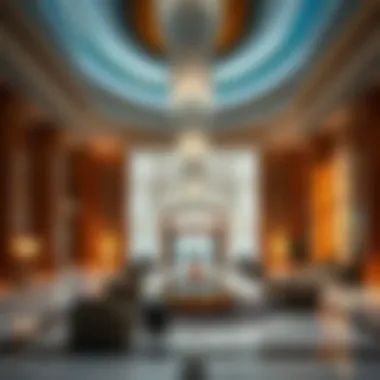 Interior Lobby of Omniyat Vela - Opulence Redefined Elegant interior lobby of Omniyat Vela highlighting opulent design elements