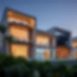 Luxurious exterior view of Omniyat Vela showcasing its modern architecture